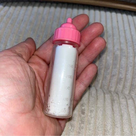 Vintage baby doll milk bottle pink - Picture 1 of 3
